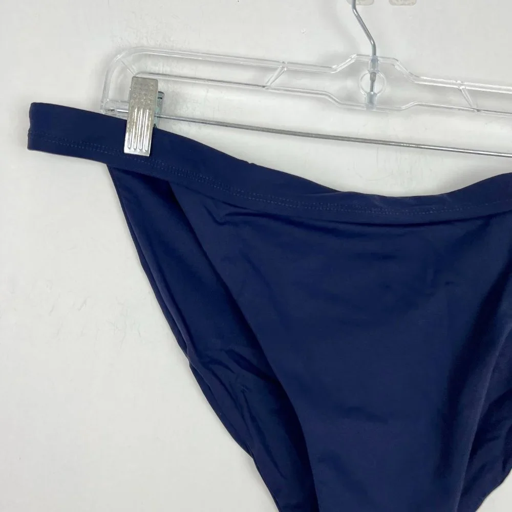 NWT Andie Swim The Banded Cheeky Bottom Bikini Bottoms Flat Navy Size XXXL NEW - Picture 3 of 11